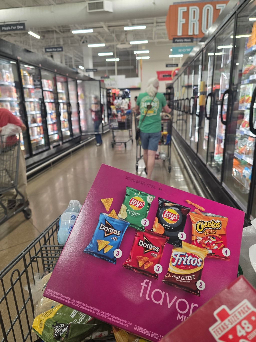 I love going to the grocery store…