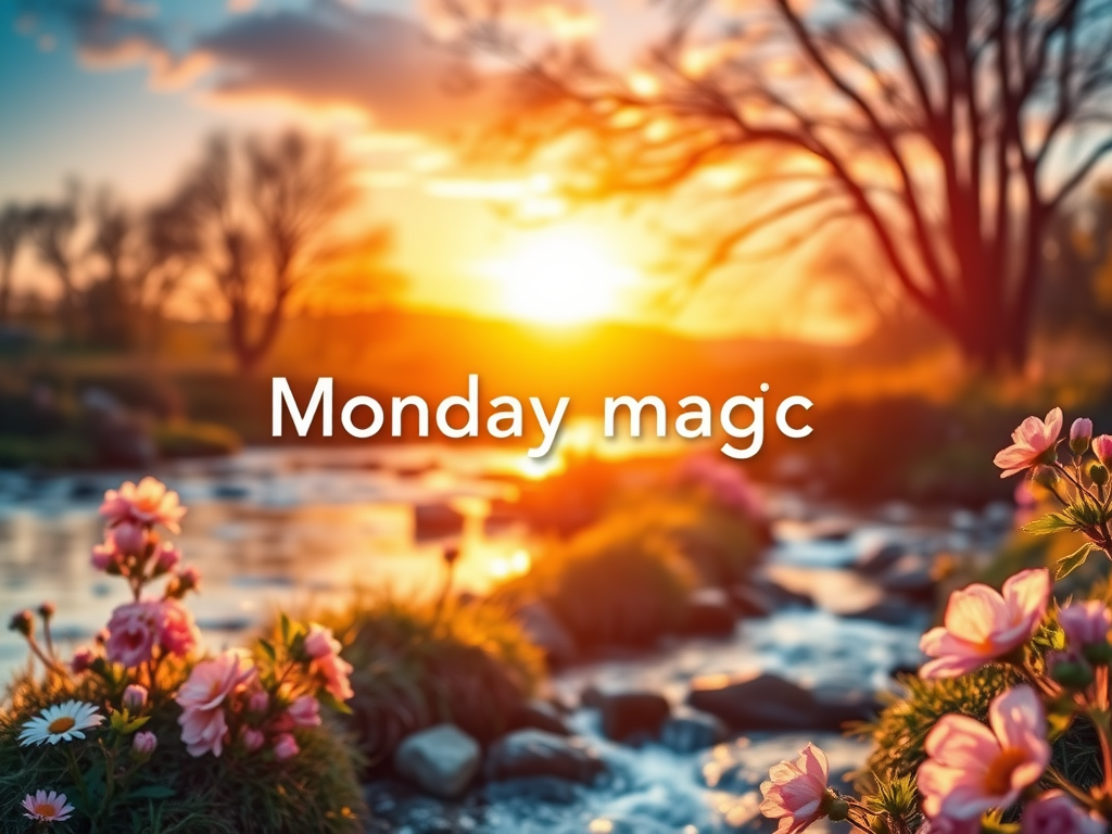 The last of my Monday&nbsp;magic…
